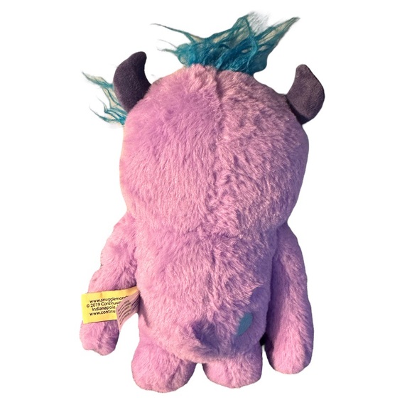Purple Snuggle Monster Hide & Seek Bedtime Plush Stuffed Animal Lovey 12” - Picture 2 of 4